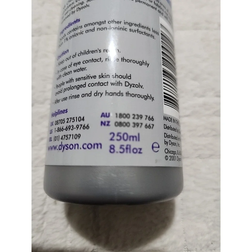NEW Dyson Dyzolv Spot Spray Cleaner Carpets‎ & Rugs 4 Active Agents 8.5 oz New